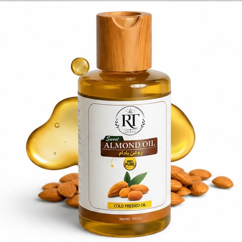 Pure Sweet Almond Oil Cold Pressed