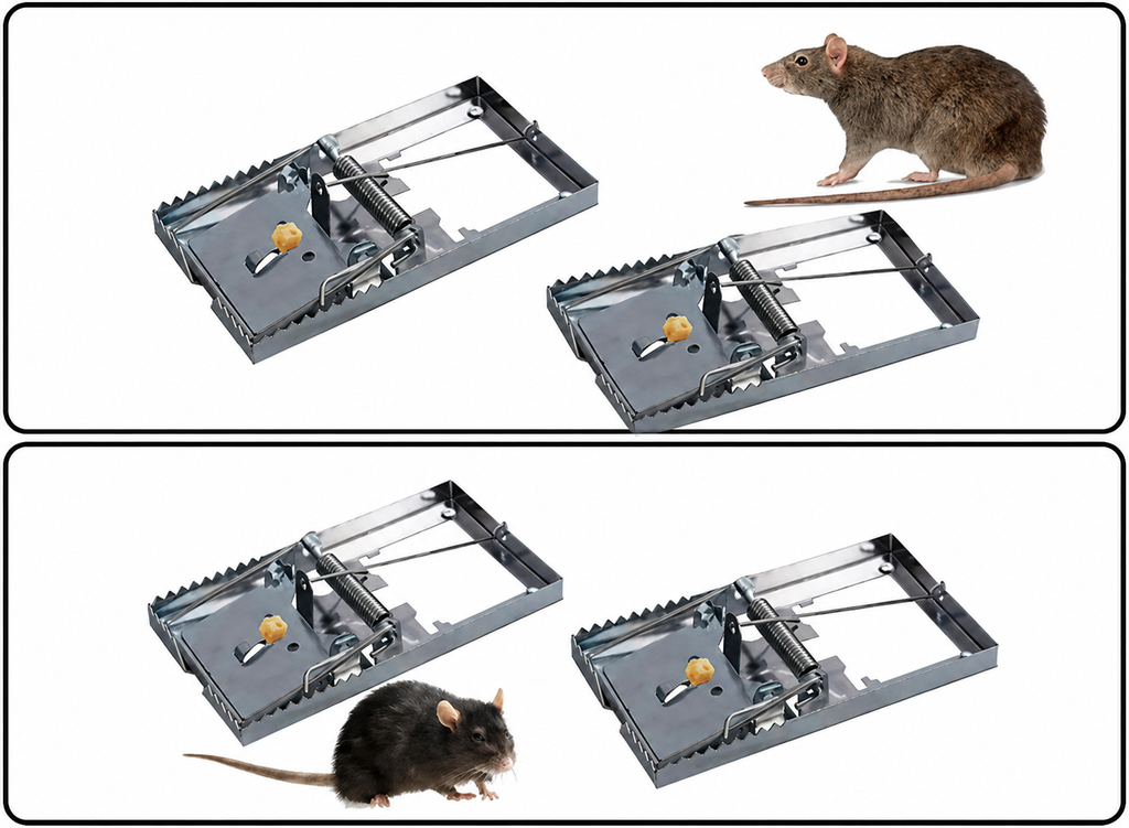 Heavy Rat Catching Metal Trap
