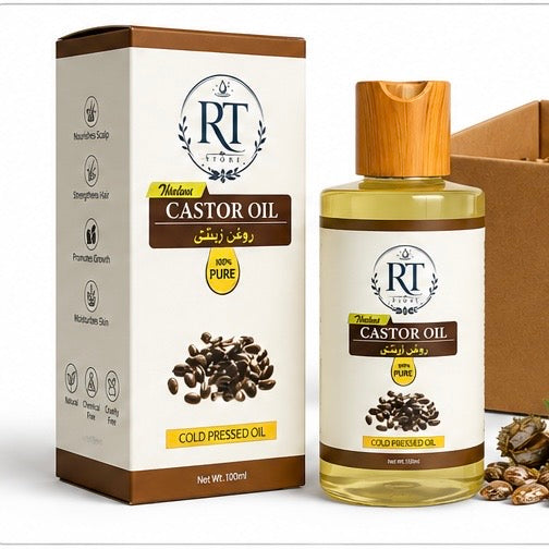 Pure Castor Oil Cold Pressed