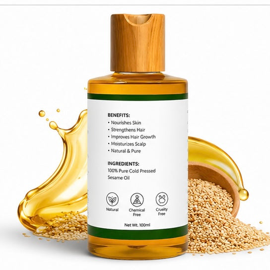 Pure Sesame Oil Cold Pressed