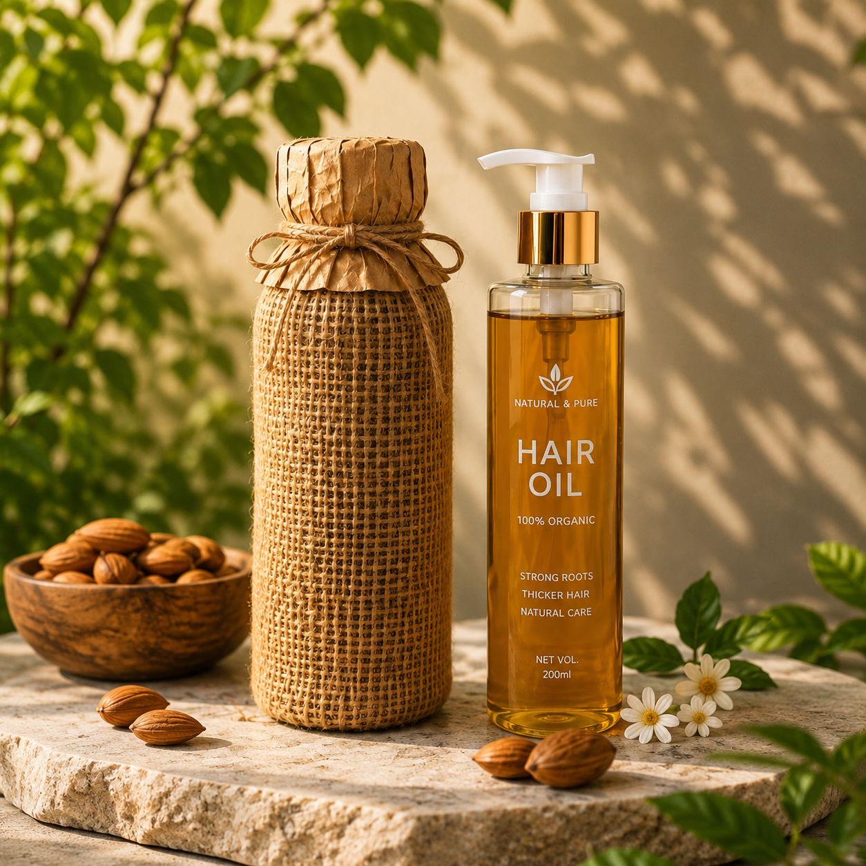 Organic Hair Groth Oil