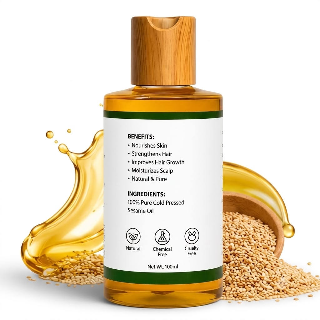 Pure Sesame Oil Cold Pressed