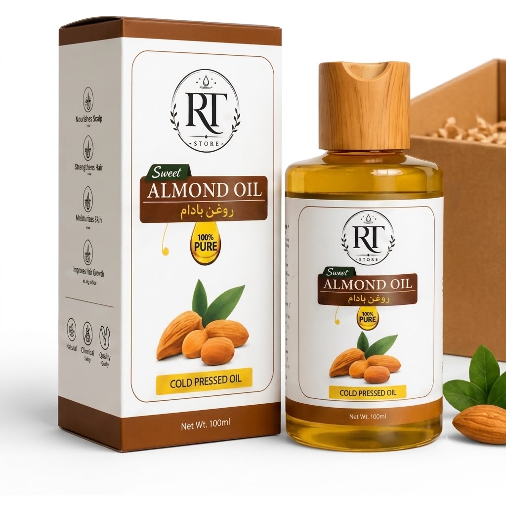 Pure Sweet Almond Oil Cold Pressed