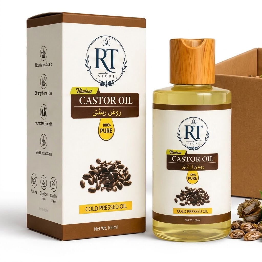 Pure Castor Oil Cold Pressed
