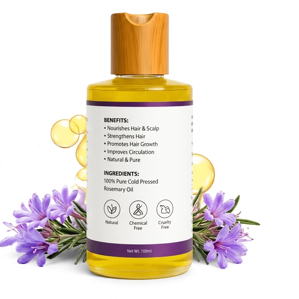 Pure Rosemary Oil in Pakistan Thick Hair Growth